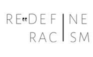 Logo mit der Auschrift "Refdefine Racism"